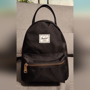 Herschel Mini Nova Black Backpack